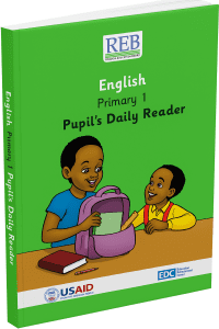 English primary 1 pupil’s daily reader book